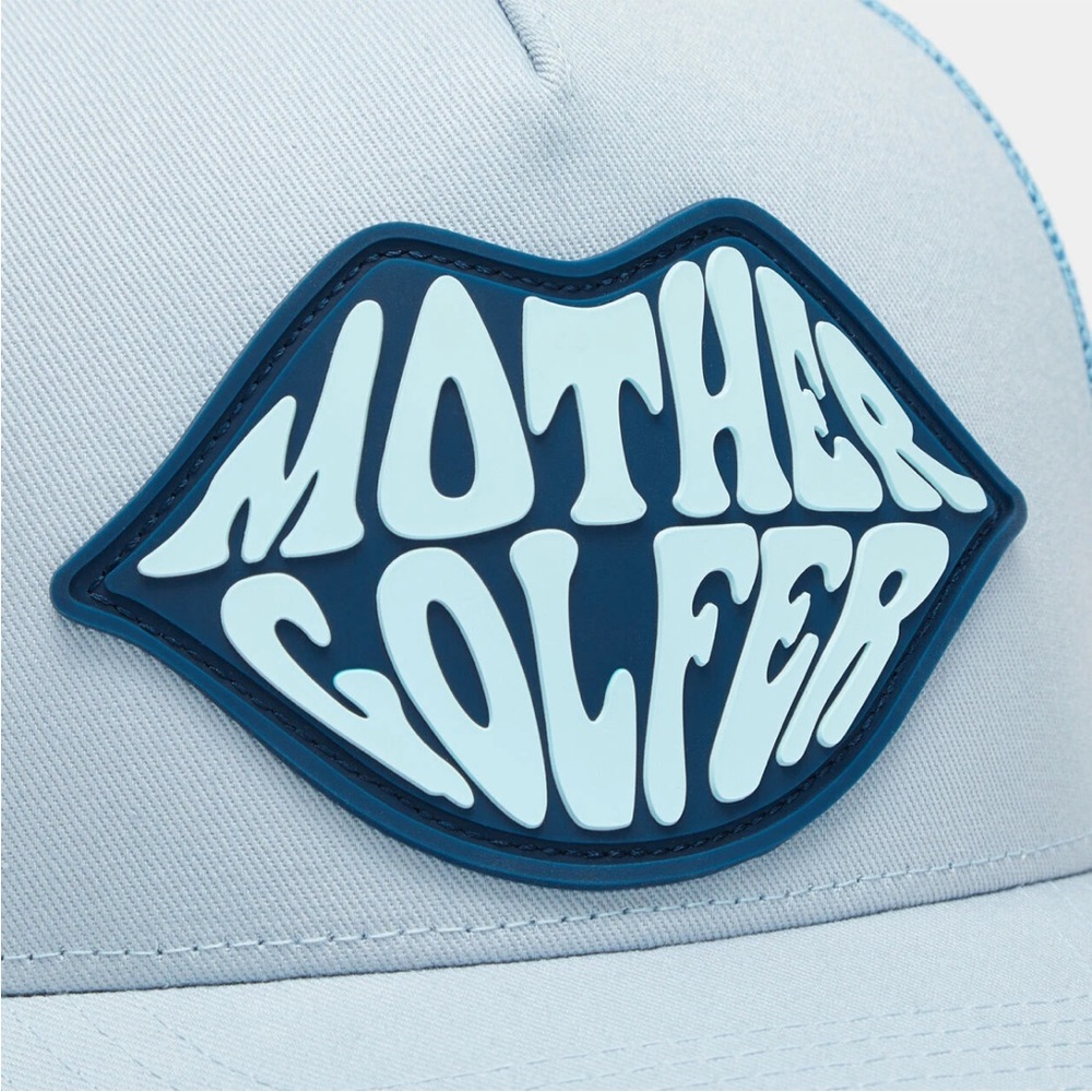 G/FORE GFORE G4 Mother Golfer Trucker Golf Hat Blue NWT Women’s trendy - Picture 6 of 7